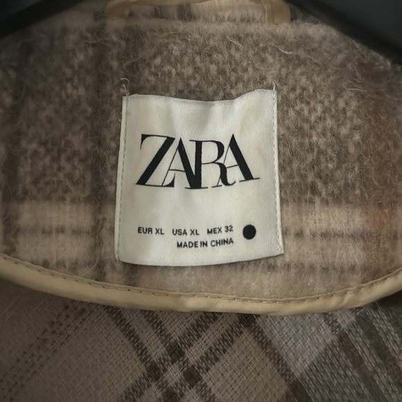 Zara Plaid Shacket - Picture 3 of 3